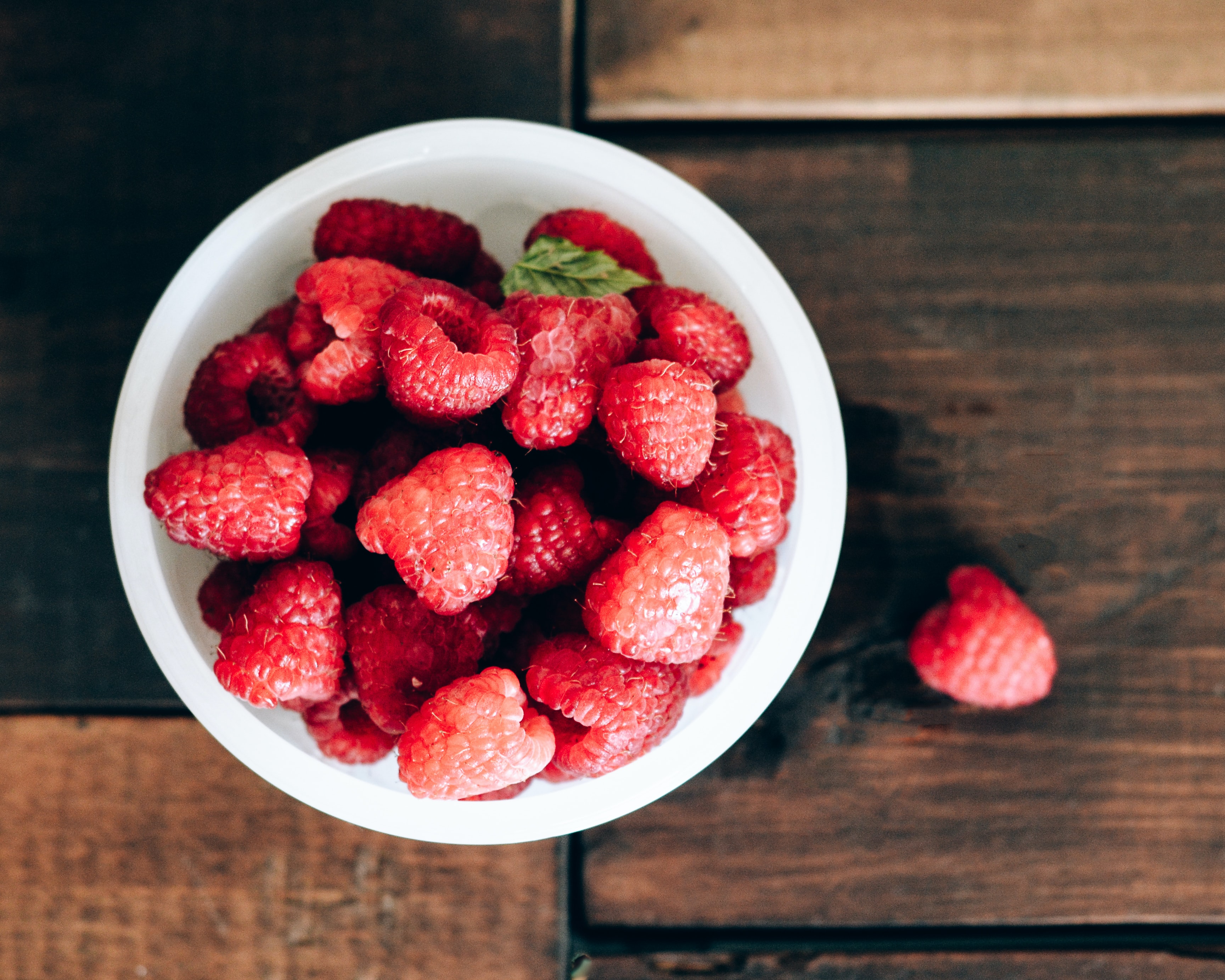 high fiber foods - raspberries